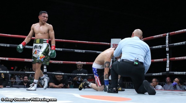 Suarez Obliterates Avila in One-Round Blitz to Capture WBO International Crown (Photos)