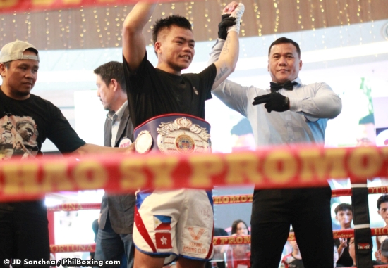 Carlo Bacaro Brutalizes Thai Rival in Two Rounds to Capture WBF Silver Welterweight Title
