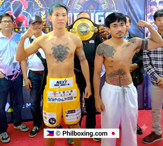 Team Pinoy Prodigy Showdown: De Barbo Accepts Major Step-Up Against Japan’s Nakagawa in La Trinidad Title Clash (Photos)